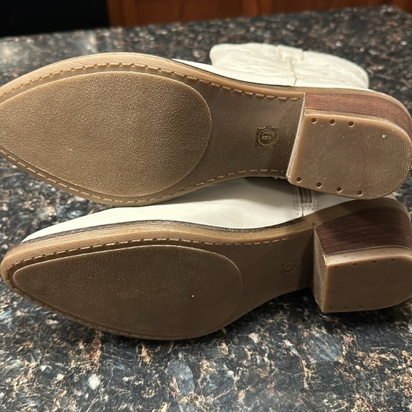 New Steve Madden Hayward White Leather Western Boots size 9 - Picture 7 of 9